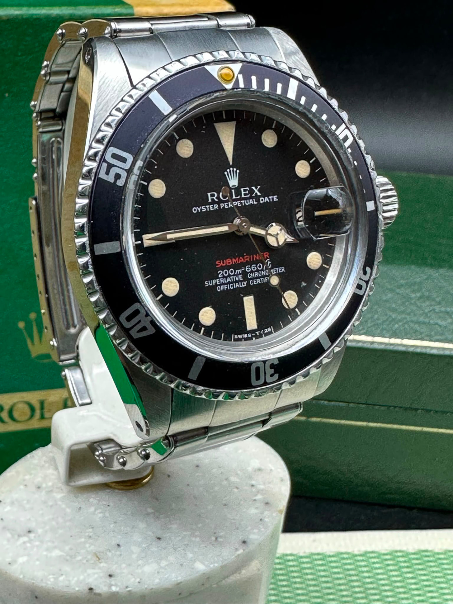 Rolex Submariner « Red » 1680 Mk1 « Meters First »