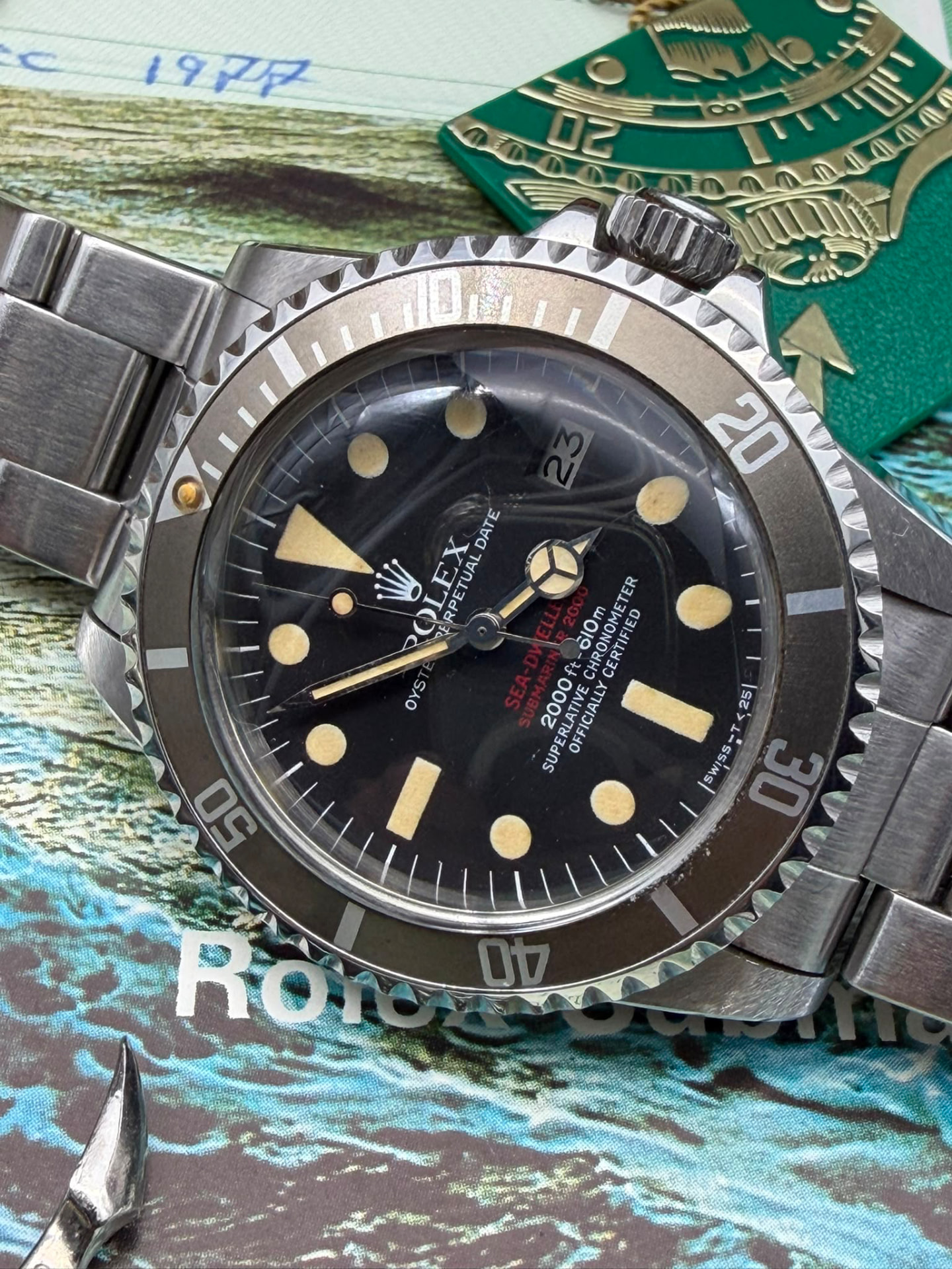 Rolex Sea-Dweller « Double Red » 1665 Mk4