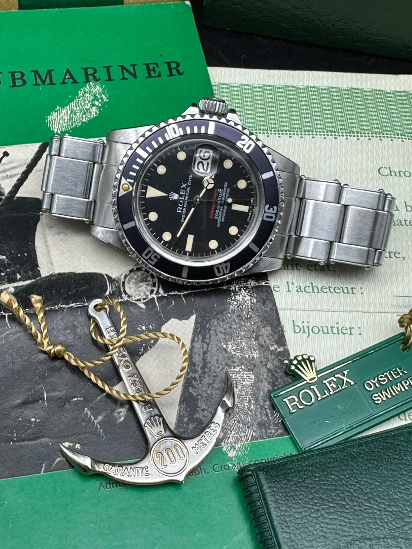 Rolex Submariner « Red » 1680 Mk1 « Meters First »