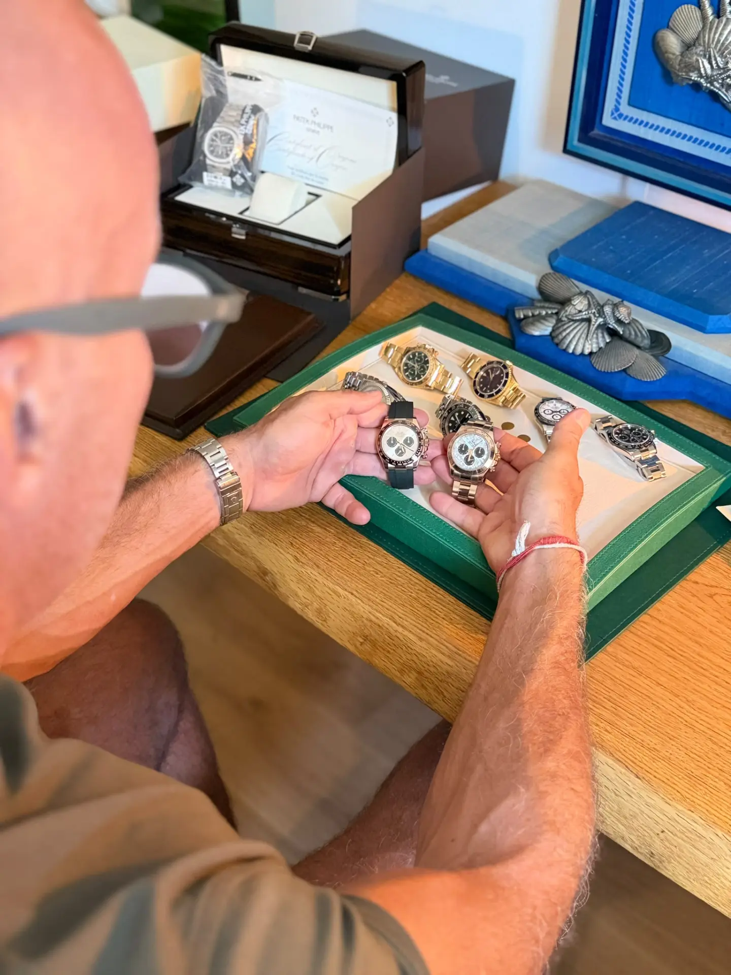 Michel Vittini, expert en horlogerie de prestige — 1/3