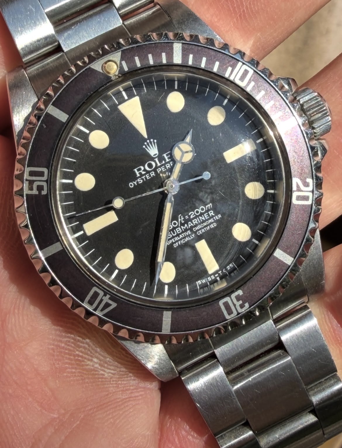 Rolex Submariner 5512 Maxi Dial MK1