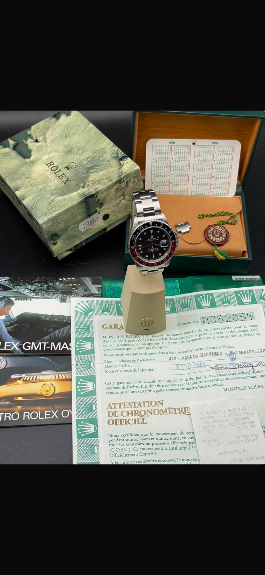 Rolex GMT-Master II 16760 « Fat Lady »