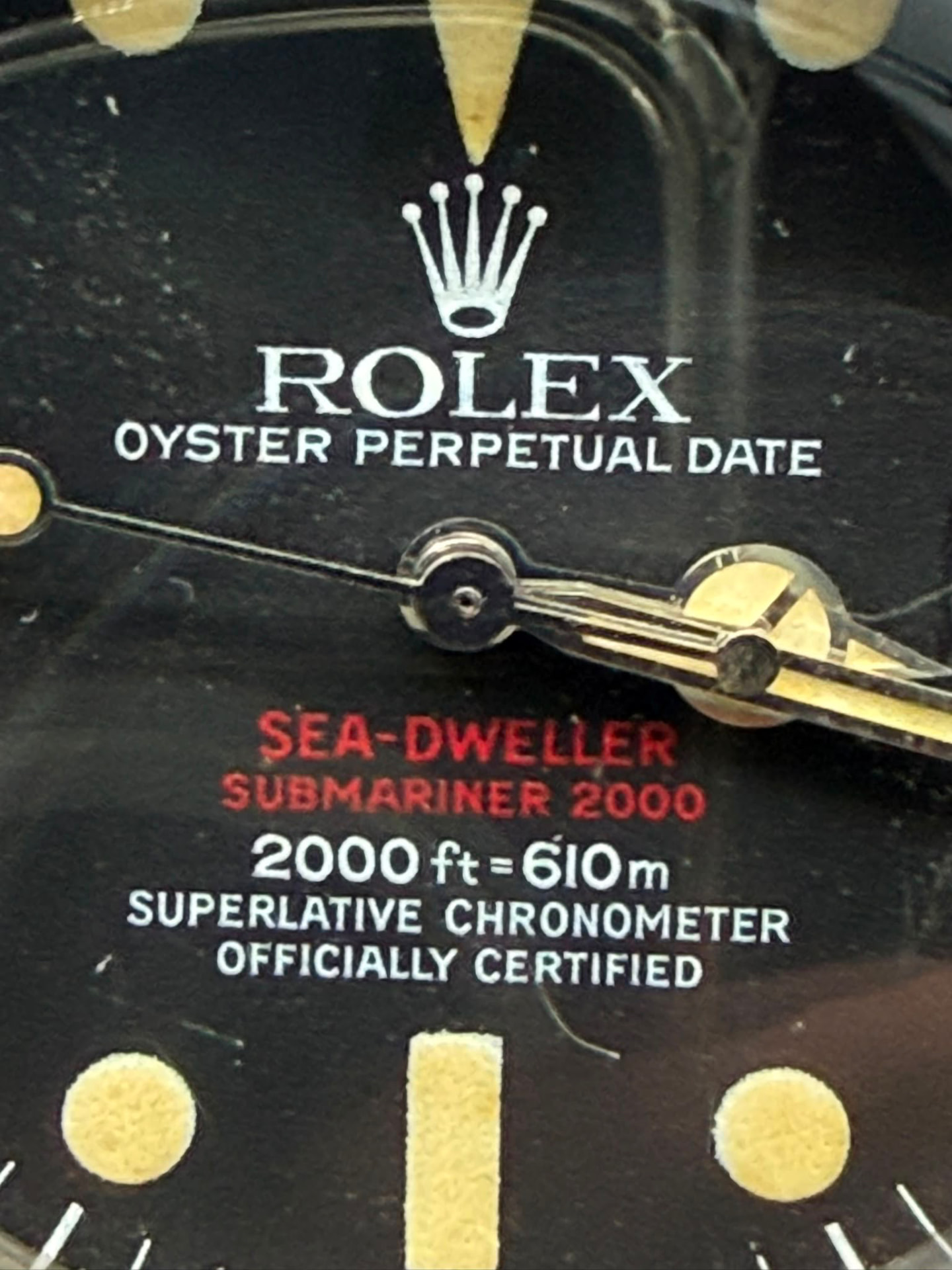 Rolex Sea-Dweller « Double Red » 1665 Mk4